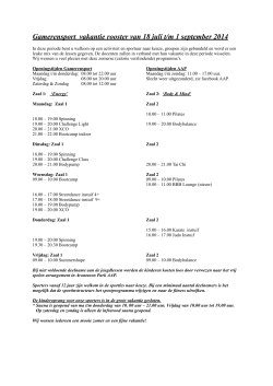 Zomerrooster 2014