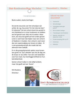 hier - Sint-Romboutscollege Mechelen