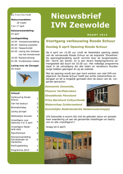 IVN nieuwsbrief 03-2014