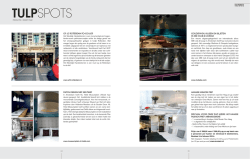 Hotel Mozaic TULP Magazine najaar 2013