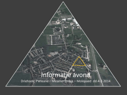 Inhoud presentatie