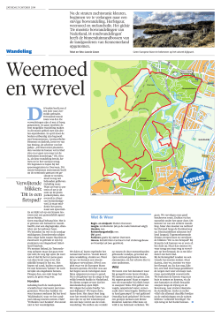 Wandelroute Overveen 11-10-2014