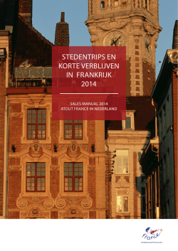 stedentrips en korte verblijven in frankrijk 2014 - Rendez