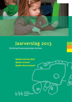 Jaarverslag 2013