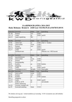 Download - KWB Sint Amands Geel