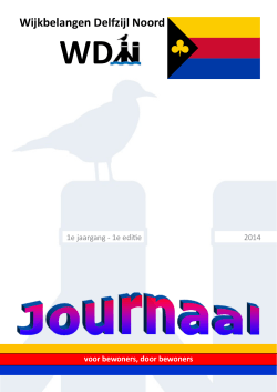Zomer 2014 PDF - Delfzijl Noord
