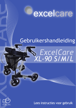 Voorblad handleiding XL-90 excelcare NL