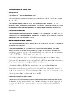 Eindbod CAO Gebra 2012-2015