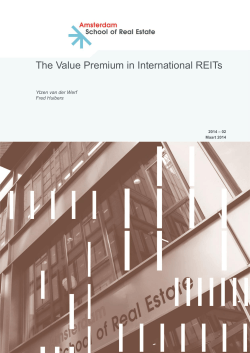 The Value Premium in International REITs