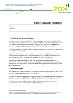 05/2014 - Dienstencheque-economie - POM West
