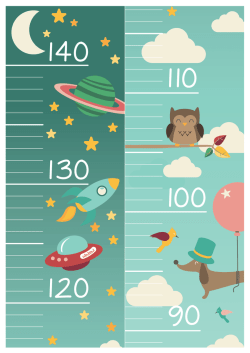 gratis groeimeter - Kinderkamerstylist.nl