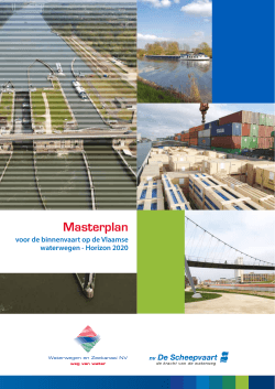 Masterplan voor binnenvaart op de Vlaamse waterwegen
