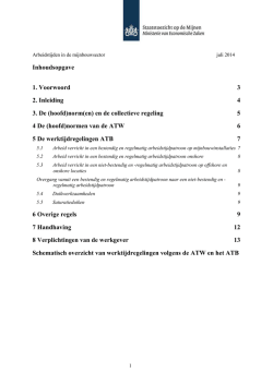 Arbeidstijden in de mijnbouwsector