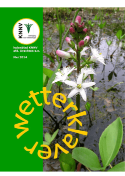nummer 2 - KNNV Vereniging voor Veldbiologie
