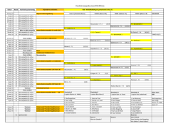 Fianchetto Jaaragenda seizoen 2014