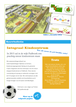 IKC PADBROEK - integraal kindcentrum in Padbroek