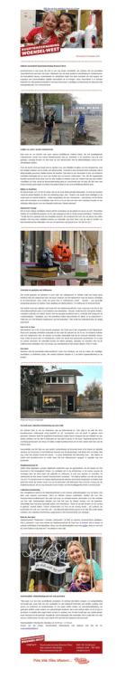 Digitale nieuwsbrief 30 oktober 2014 - Woensel-West