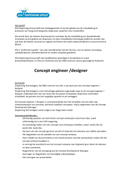 Afa Dispensing Technologies - Concept engineer
