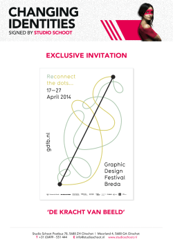uitnodiging Graphic Design Festival Breda - 3