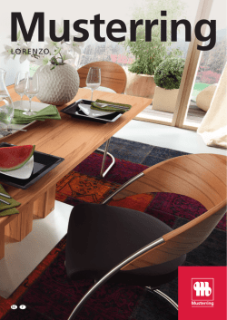 Prospekt Lorenzo_NL_F.indd - Musterring International