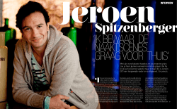 Interview: Jeroen Spitzenberger