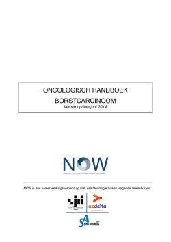 ONCOLOGISCH HANDBOEK BORSTCARCINOOM