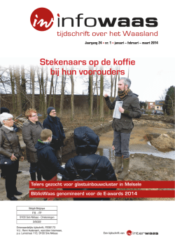 Infowaas jaargang 24 nr. 1 (pdf)