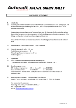 Download Reglement Twente Short Rally 2014