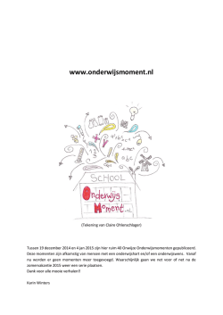 downloaden - onderwijs momenten