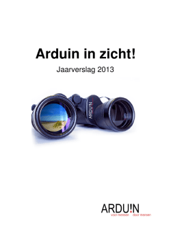 Jaarverslag 2013