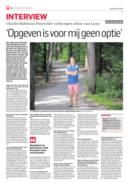 INTERVIEW - CharliePoortvliet.nl