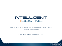 Intelligent Boating