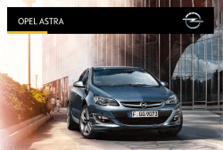 Opel Astra Brochure
