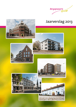 Jaarverslag 2013
