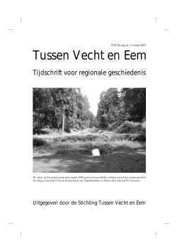 2007-1 pdf - Stichting Tussen Vecht en Eem