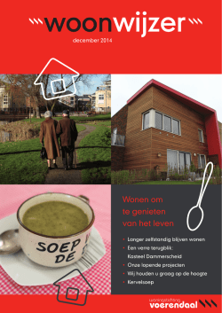 December 2014 - Woningstichting Voerendaal