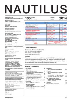 Editie februari 2014