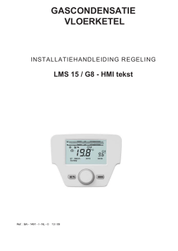 Regeling LMS 15 installatie