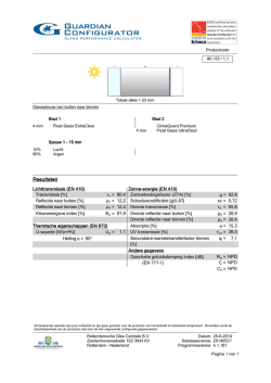 Guardian Configurator - Rotterdamsche Glas Centrale BV