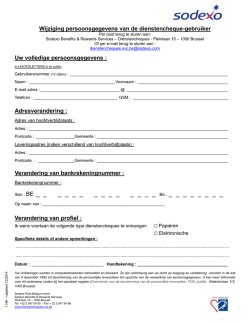 Iban : BE - Titres Services