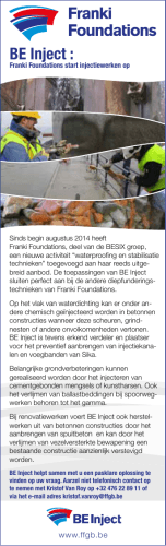 BE Inject : - Franki Foundations Belgium