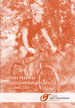 Oost-Vlaamse mountainbikekalender