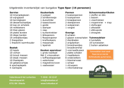Inventaris Spar - Het Lorkenbos