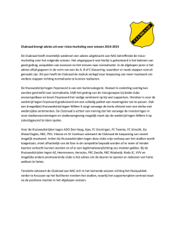Download als PDF - Stichting Clubraad NAC