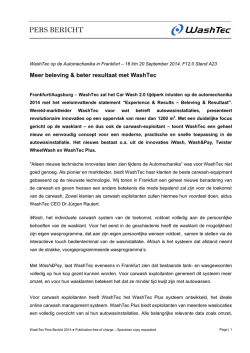 Download officieel persbericht