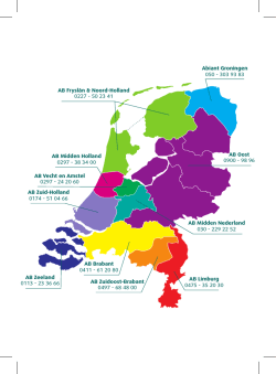 AB Zeeland 0113 - 23 36 66 AB Brabant 0411