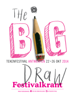 Festivalkrant - The Big Draw