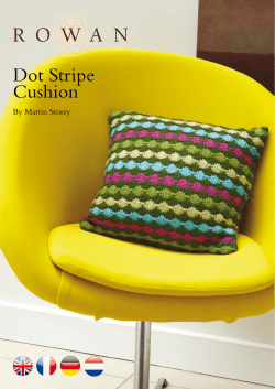Dot Stripe Cushion