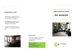 2013 Brochure De Kogge, defnitief