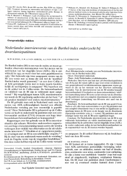Download PDF - Nederlands Tijdschrift voor Geneeskunde